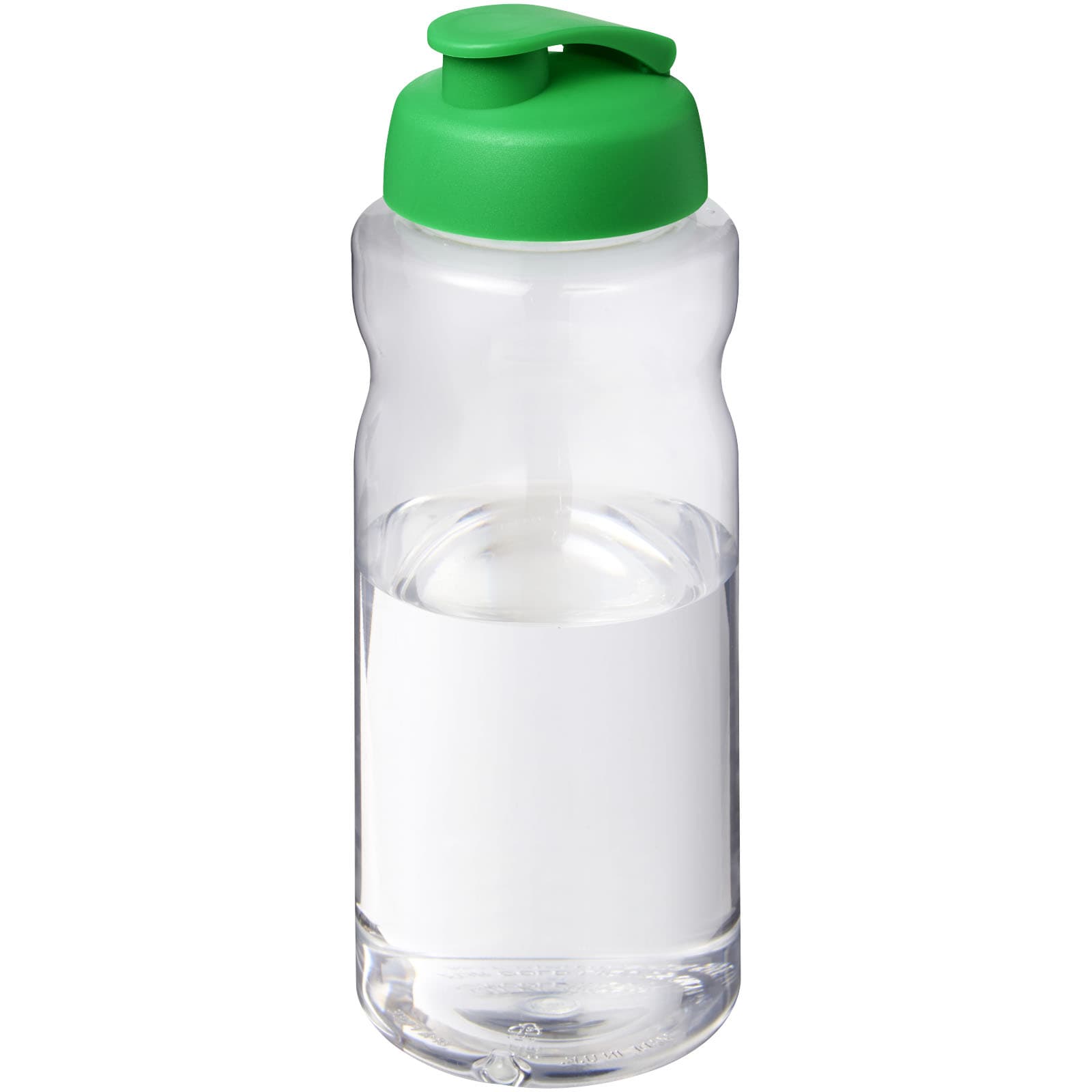 Bouteille de sport H2O Active® Base Pure de 1 L à couvercle rabattable coloris Vert