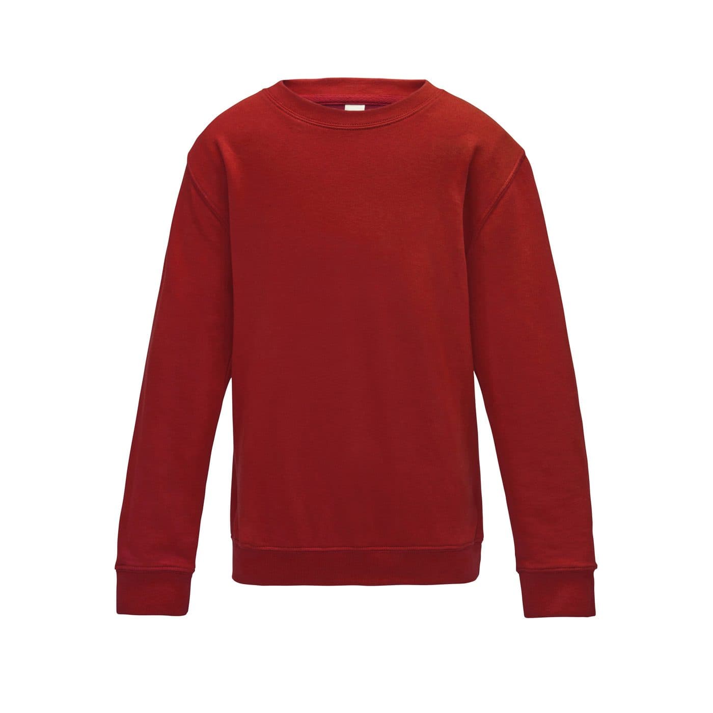 KIDS AWDIS SWEAT coloris Rouge feu