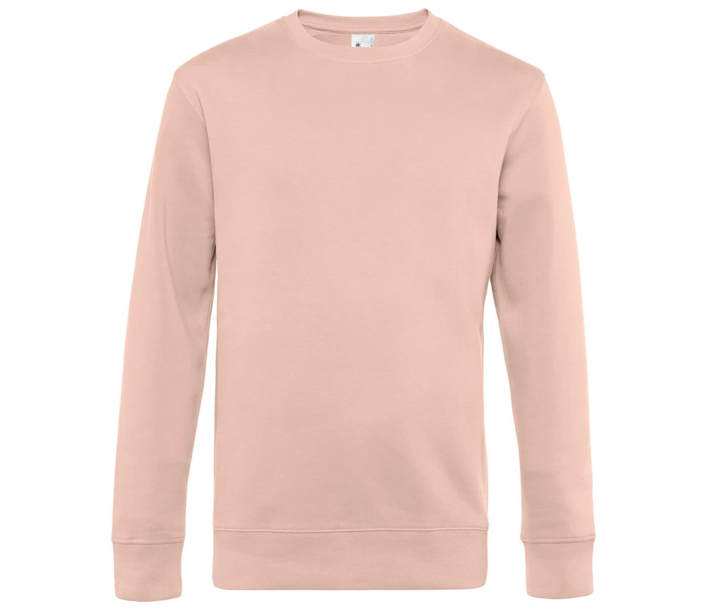 B&C KING CREW NECK coloris Rose doux