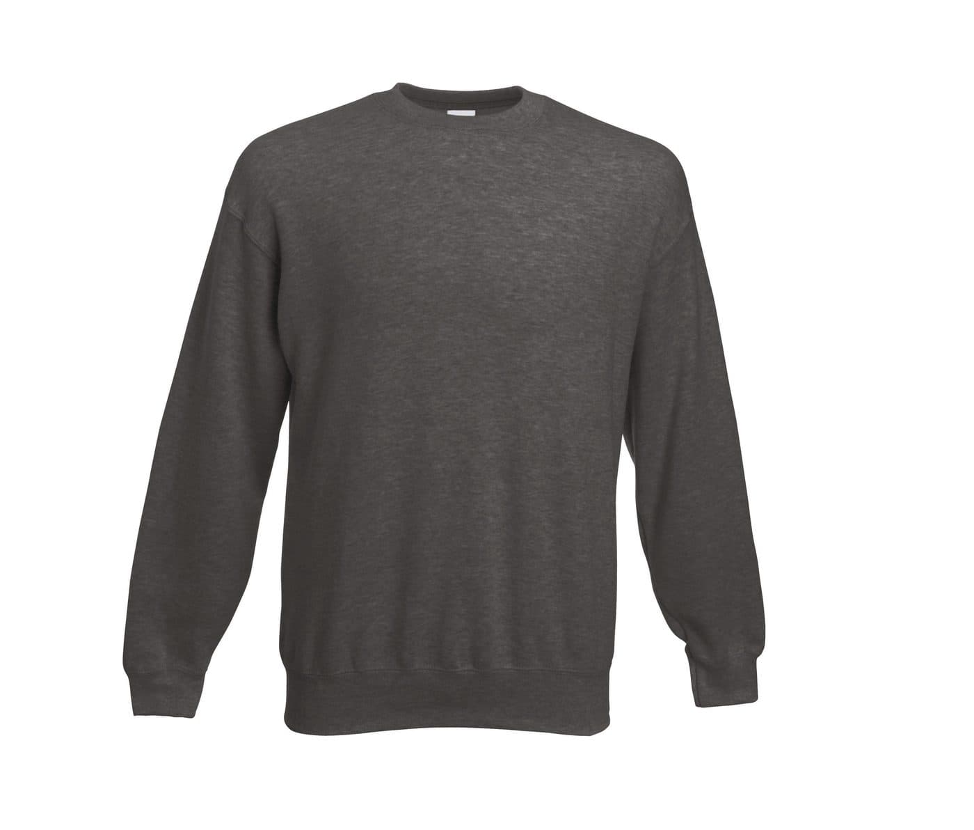 CLASSIC SET-IN SWEAT coloris Gris chiné foncé