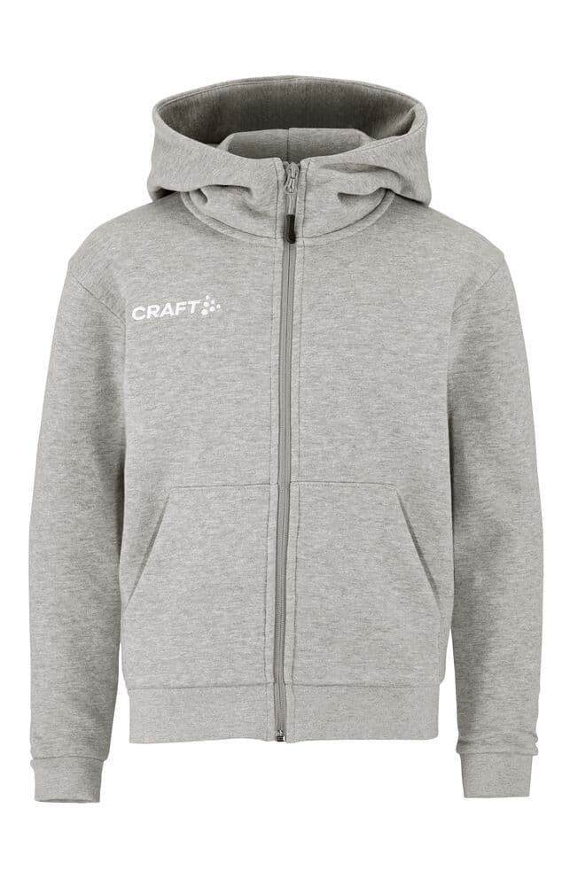 Craft Community 2.0 logo fz hoodie jr coloris Gris