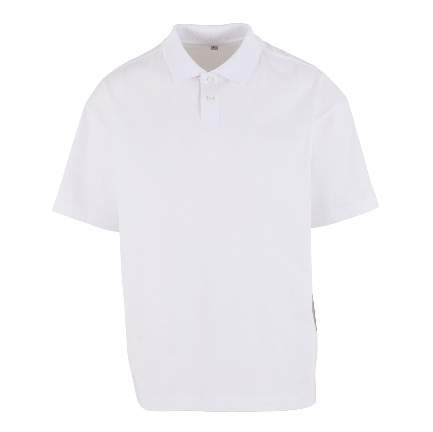 OVERSIZED POLO SHIRT coloris Blanc