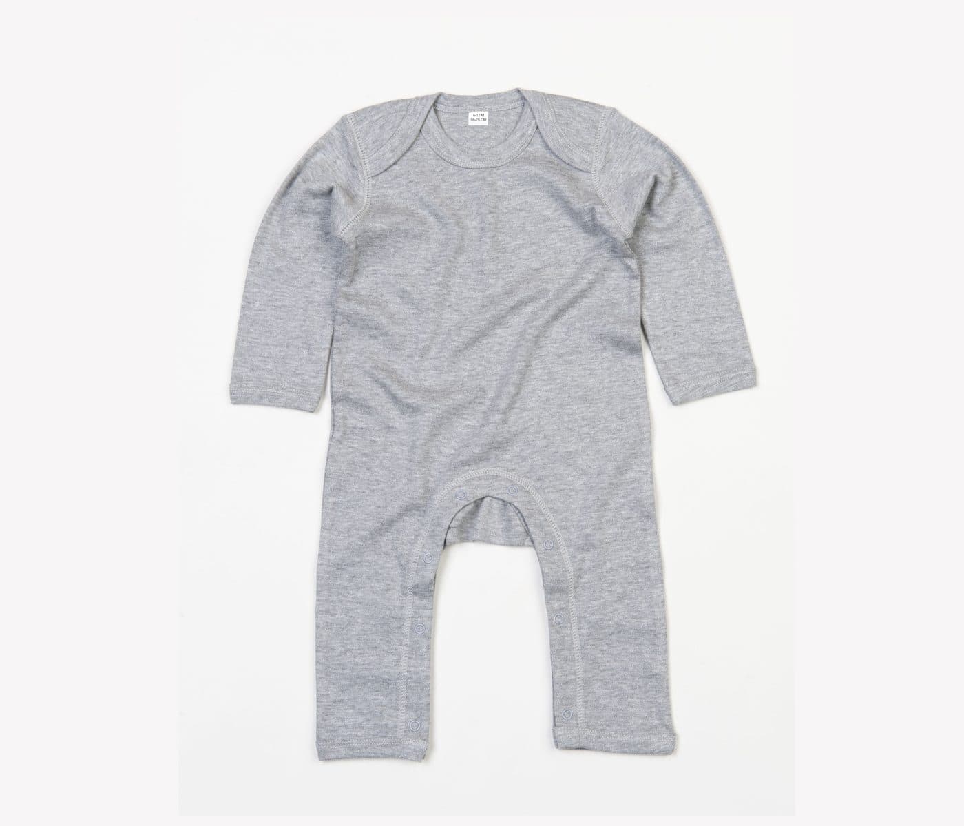 BABY ROMPASUIT coloris Gris chiné