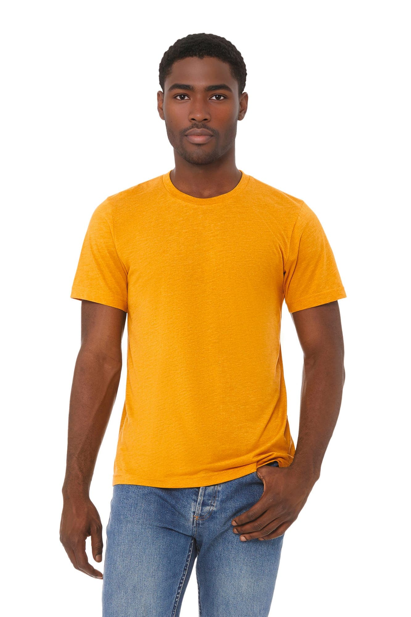 T-SHIRT homme TRIBLEND COL ROND en situation