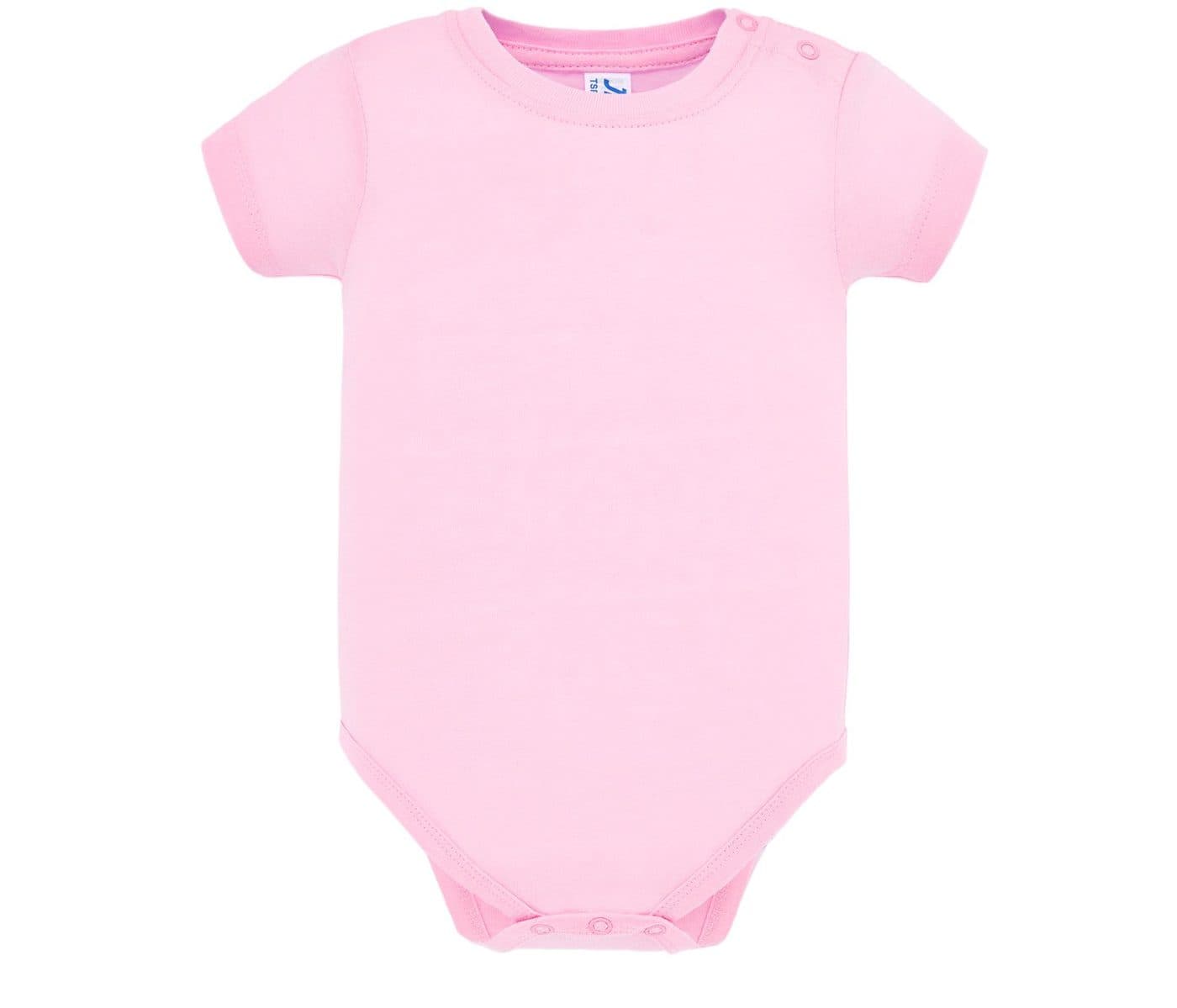 SINGLE JERSEY BABY BODY coloris Rose