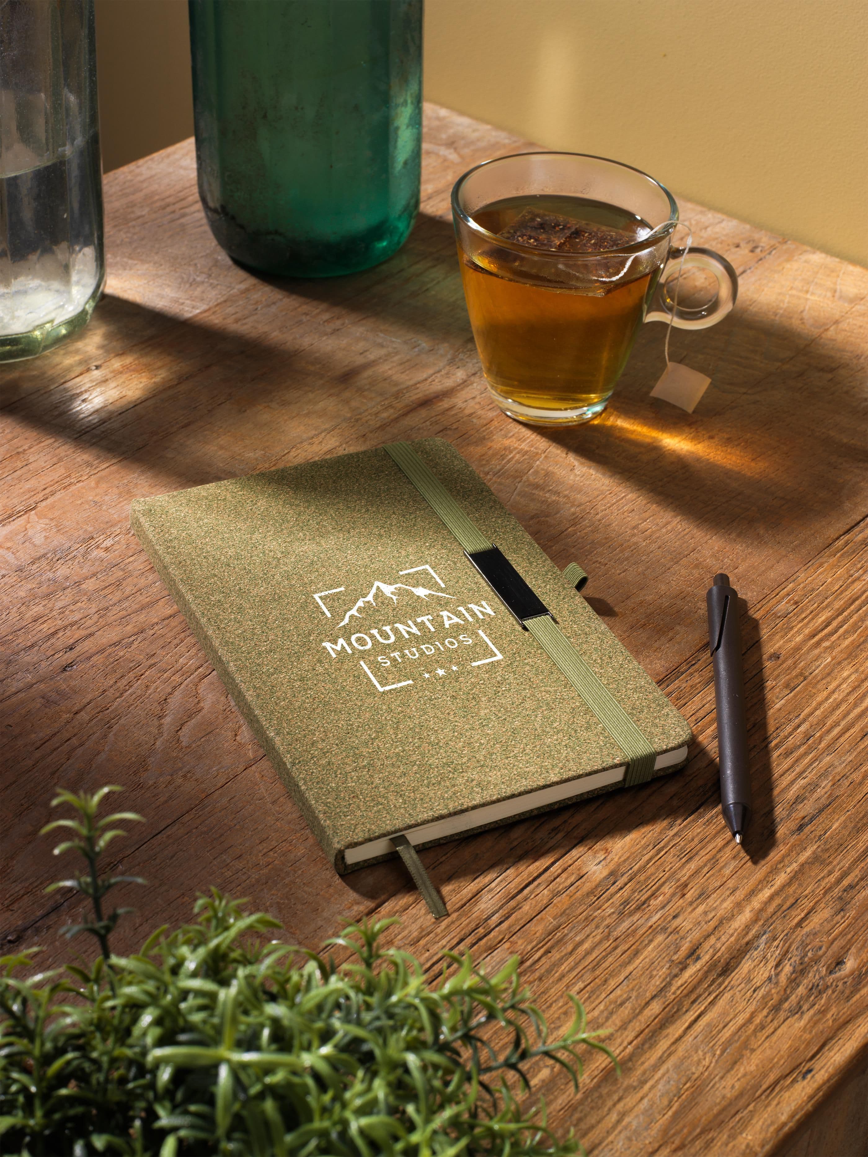 Carnet de notes Glenburn TeaGround A5 en situation