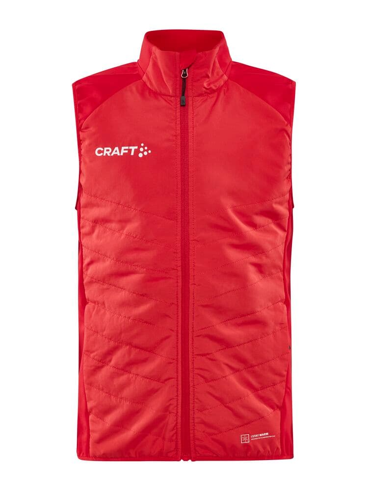 Craft Adv nordic ski club vest jr coloris Rouge