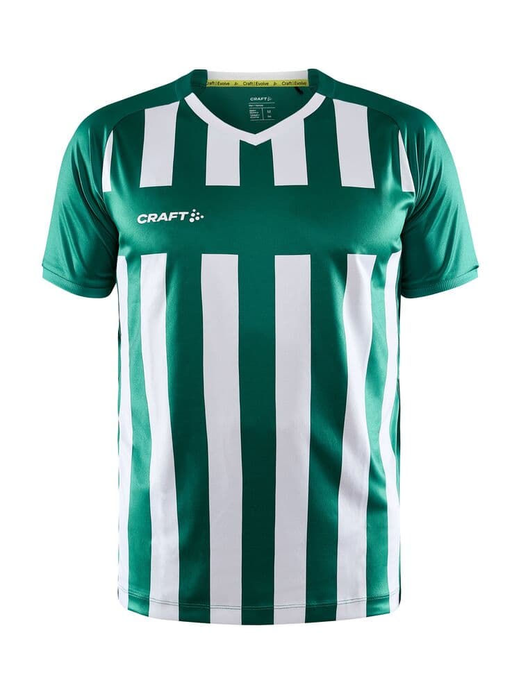 Craft Progress 2.0 stripe jersey m coloris Vert / Blanc