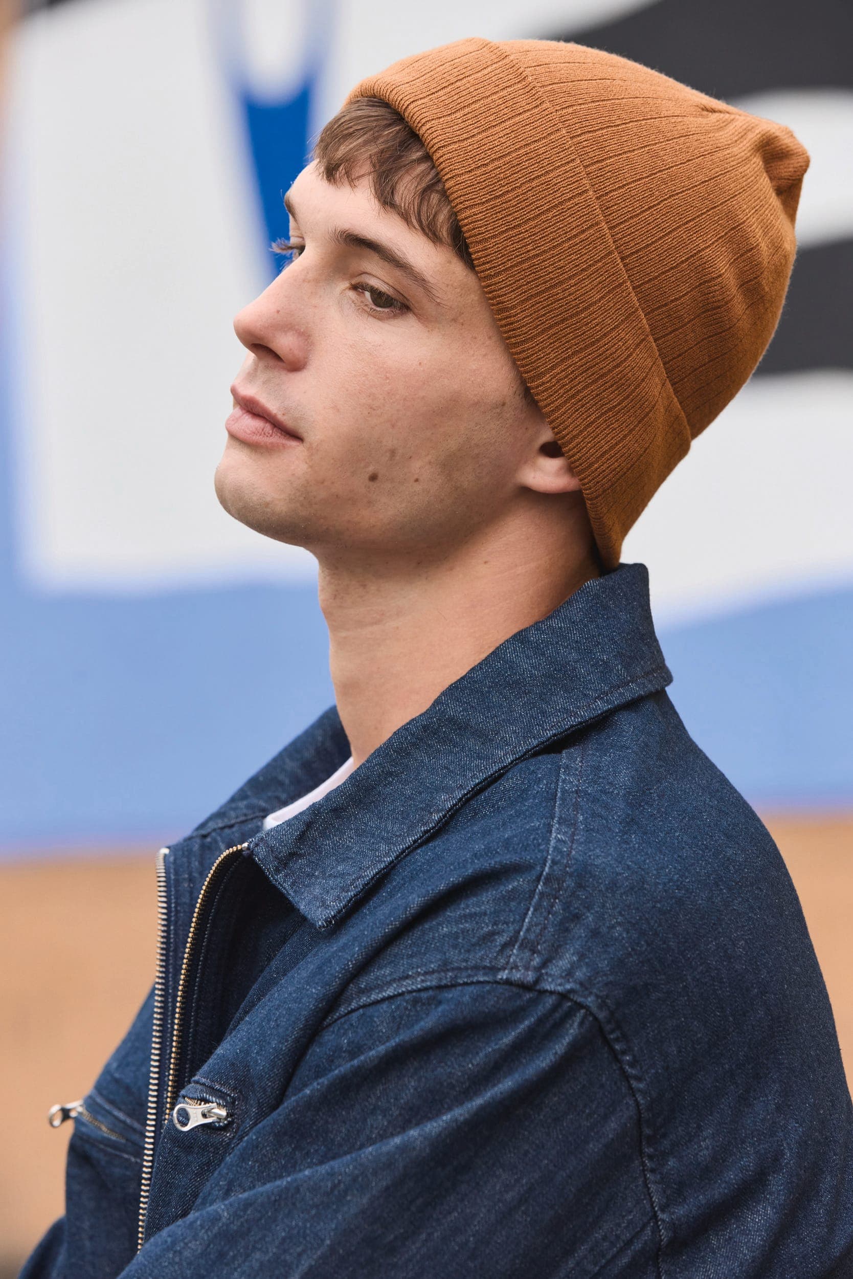 Bonnet en maille - K-up Gold Label en situation