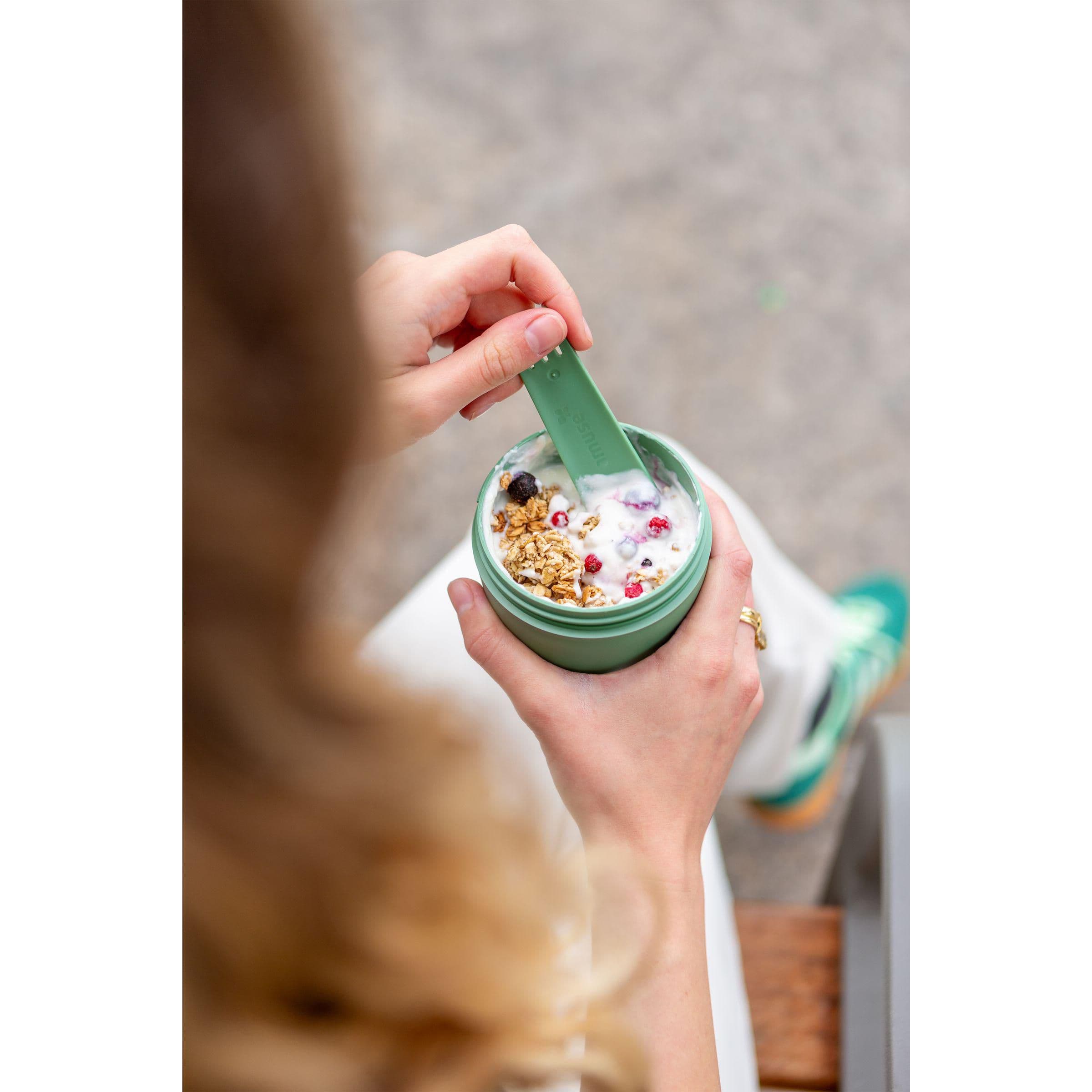 Bol alimentaire duo Amuse Tylla 600 ml en situation
