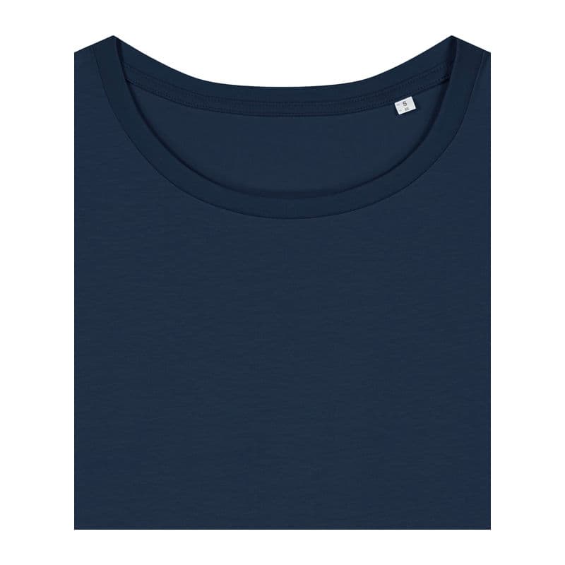 Stella Serena women's scoop neck t-shirt coloris Bleu marine