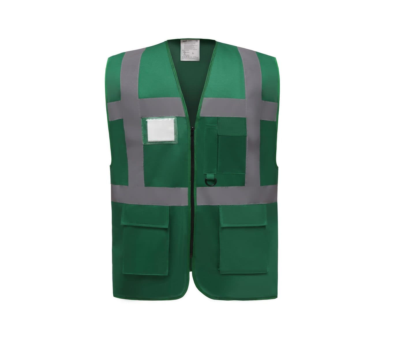 MULTI-FUNCTIONAL EXECUTIVE HI-VIS WAISTCOAT coloris Vert Paramedic