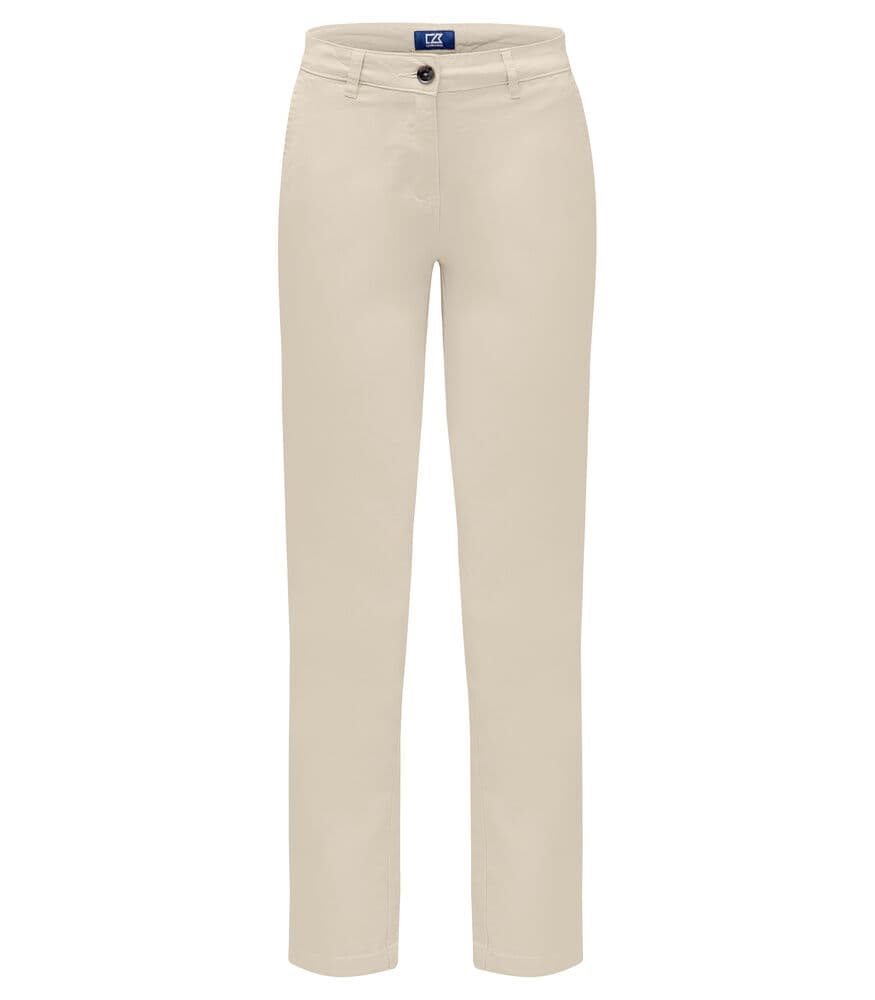 Chino Cutter & Buck Edgemont femme coloris Beige