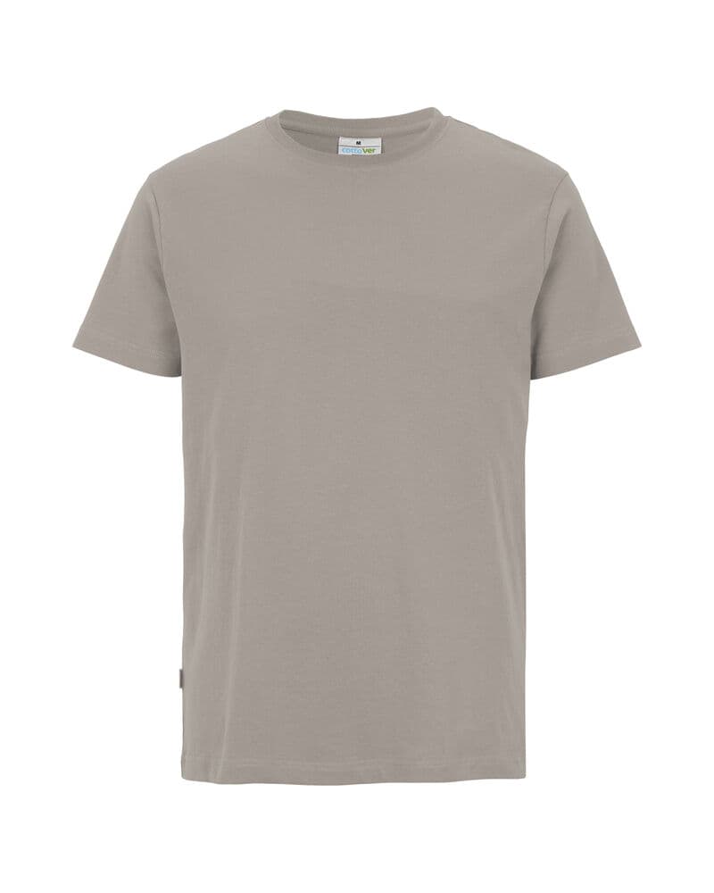 T-SHIRT HOMME - CERTIFIÉ GOTS coloris Sable foncé