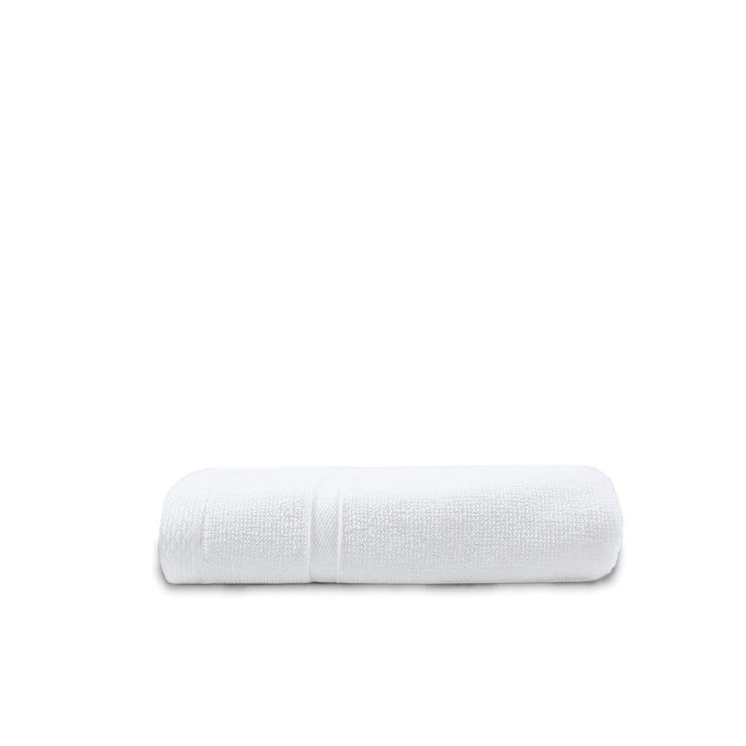 RECYCLED CLASSIC TOWEL coloris Blanc neige