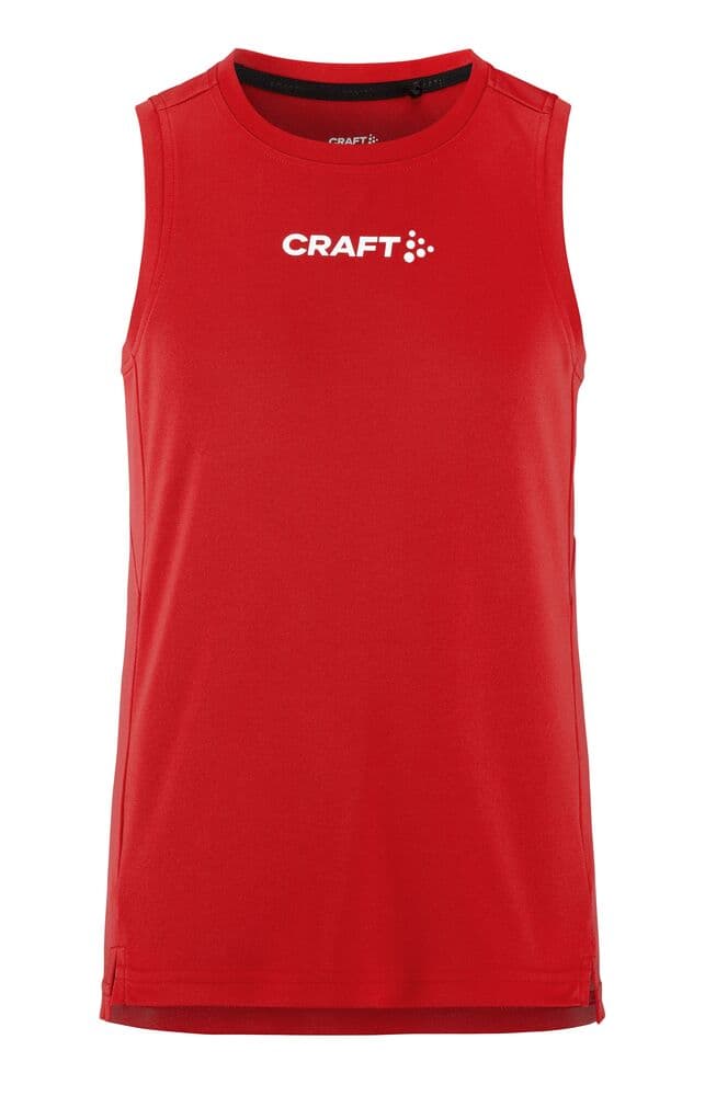 Craft Rush 2.0 singlet jr coloris Rouge