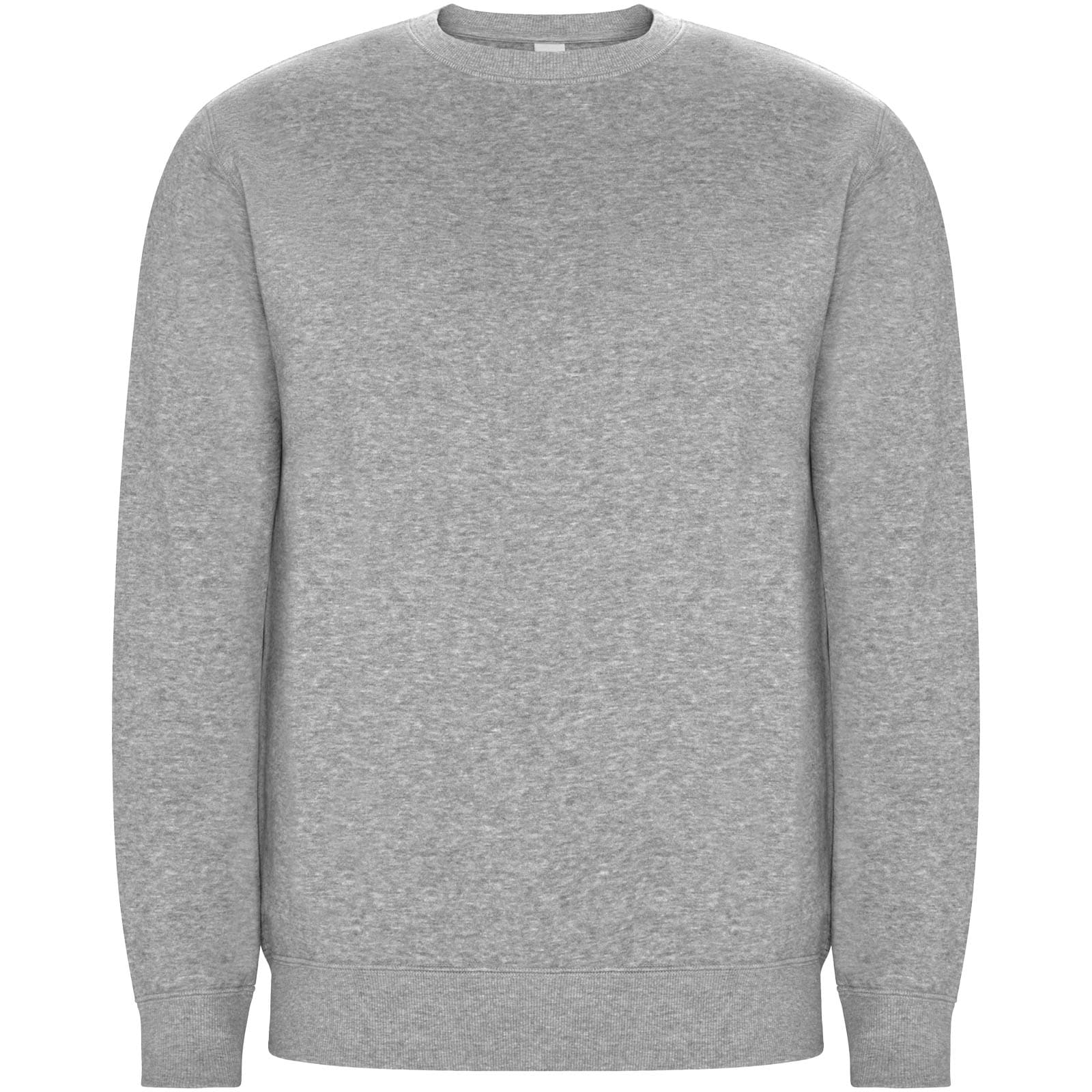 Sweat shirt de 300 g/m² Batian en coton organique coloris Gris chiné