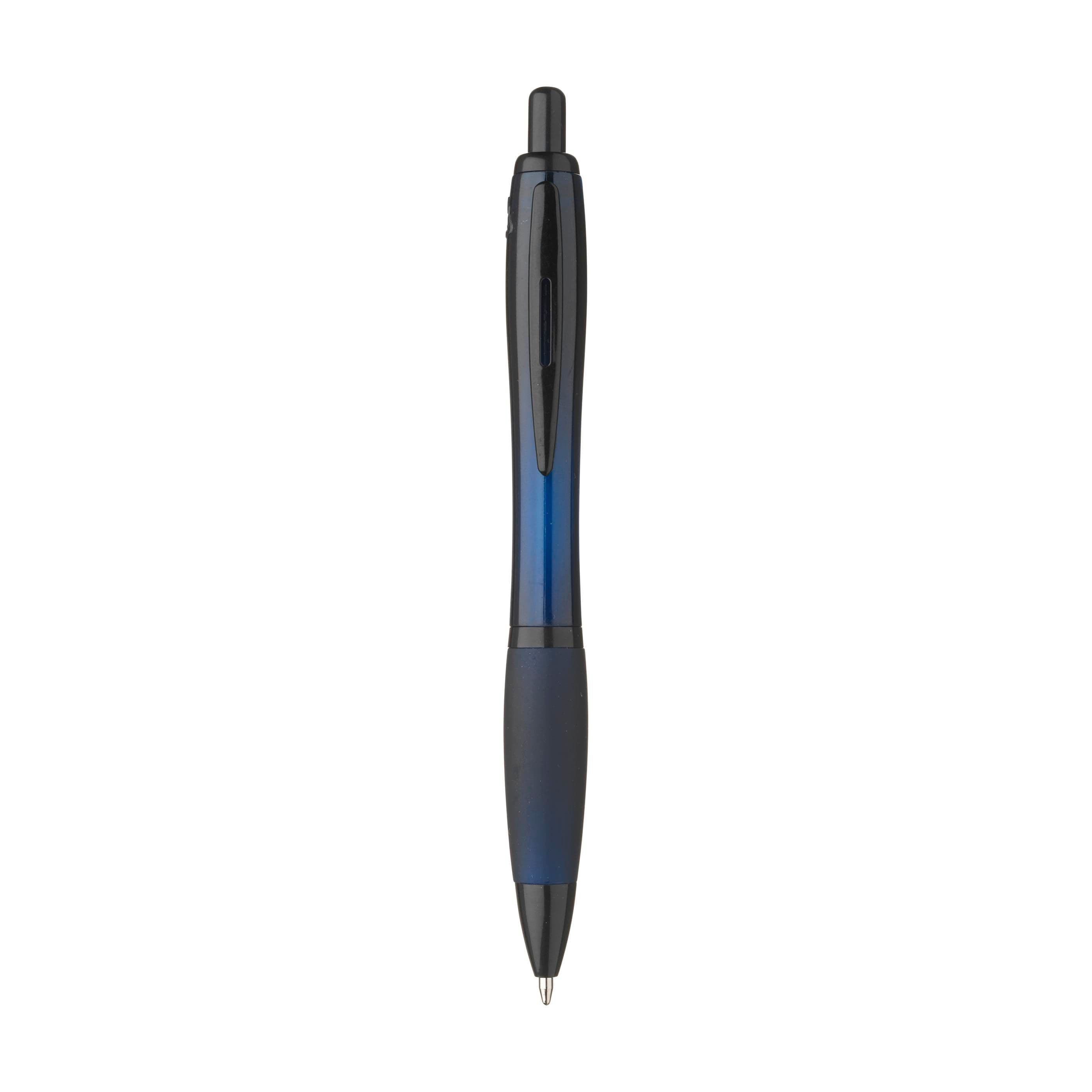 Stylo Athos TransBlack RCS ABS recyclé en situation