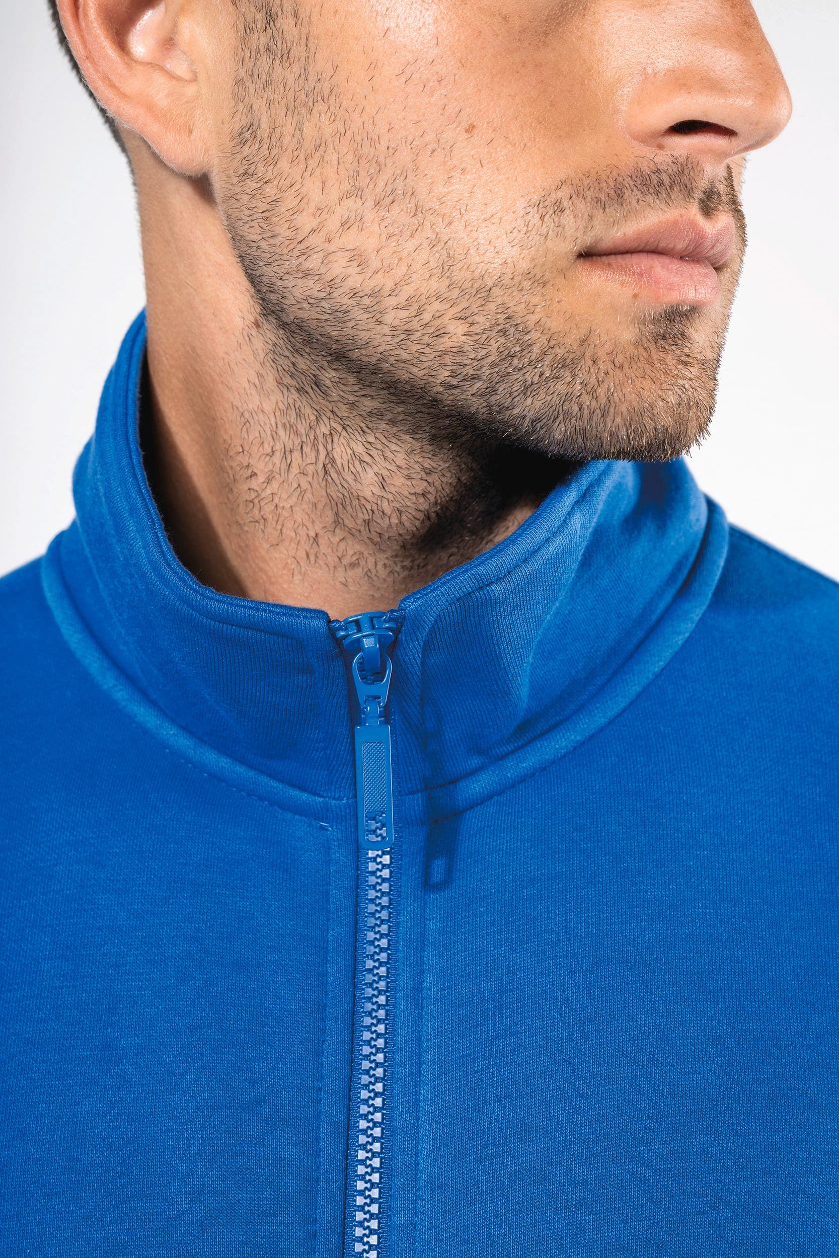 Veste molleton gratté homme en situation