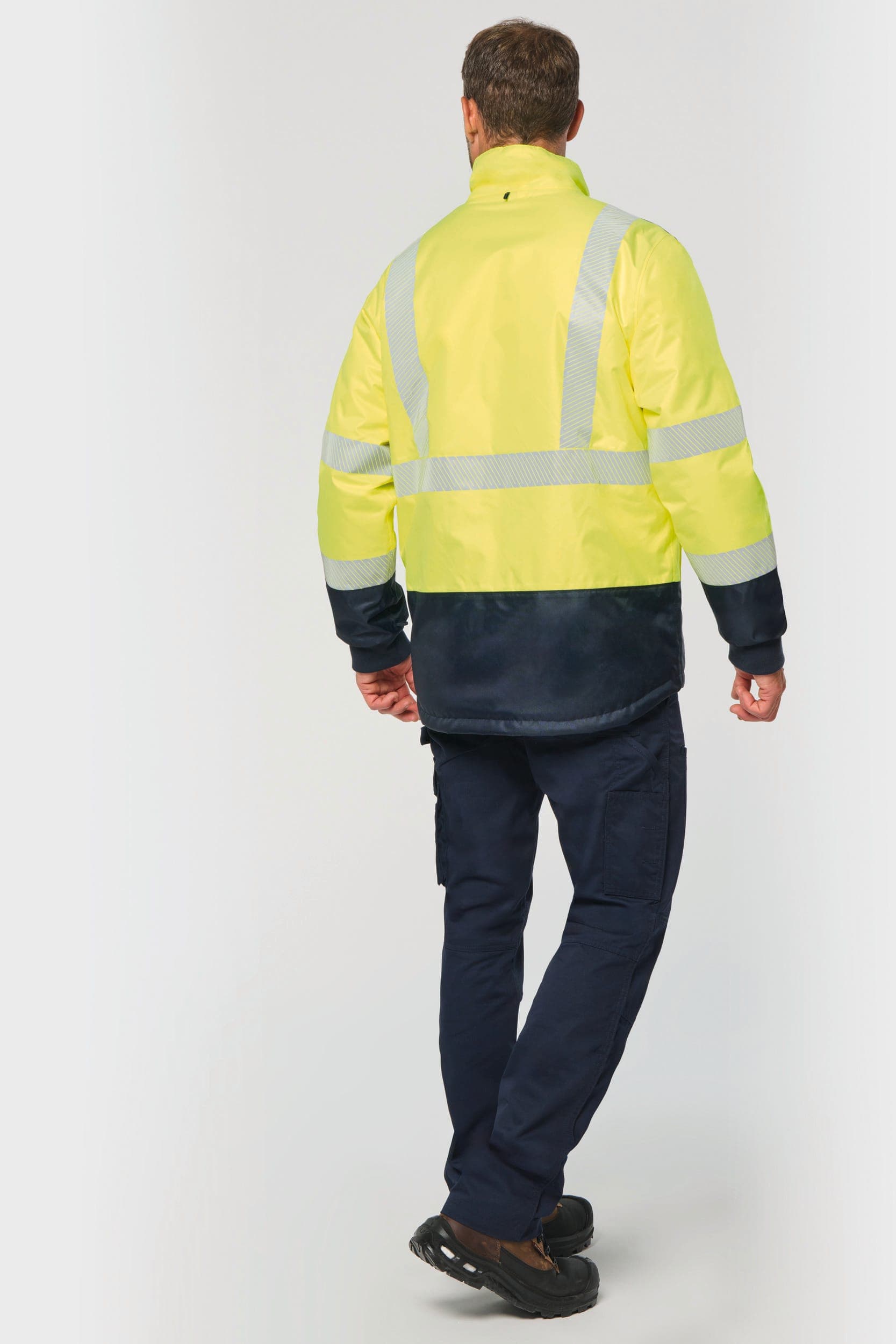 Parka de sécurité recyclée 4 en 1 unisexe en situation