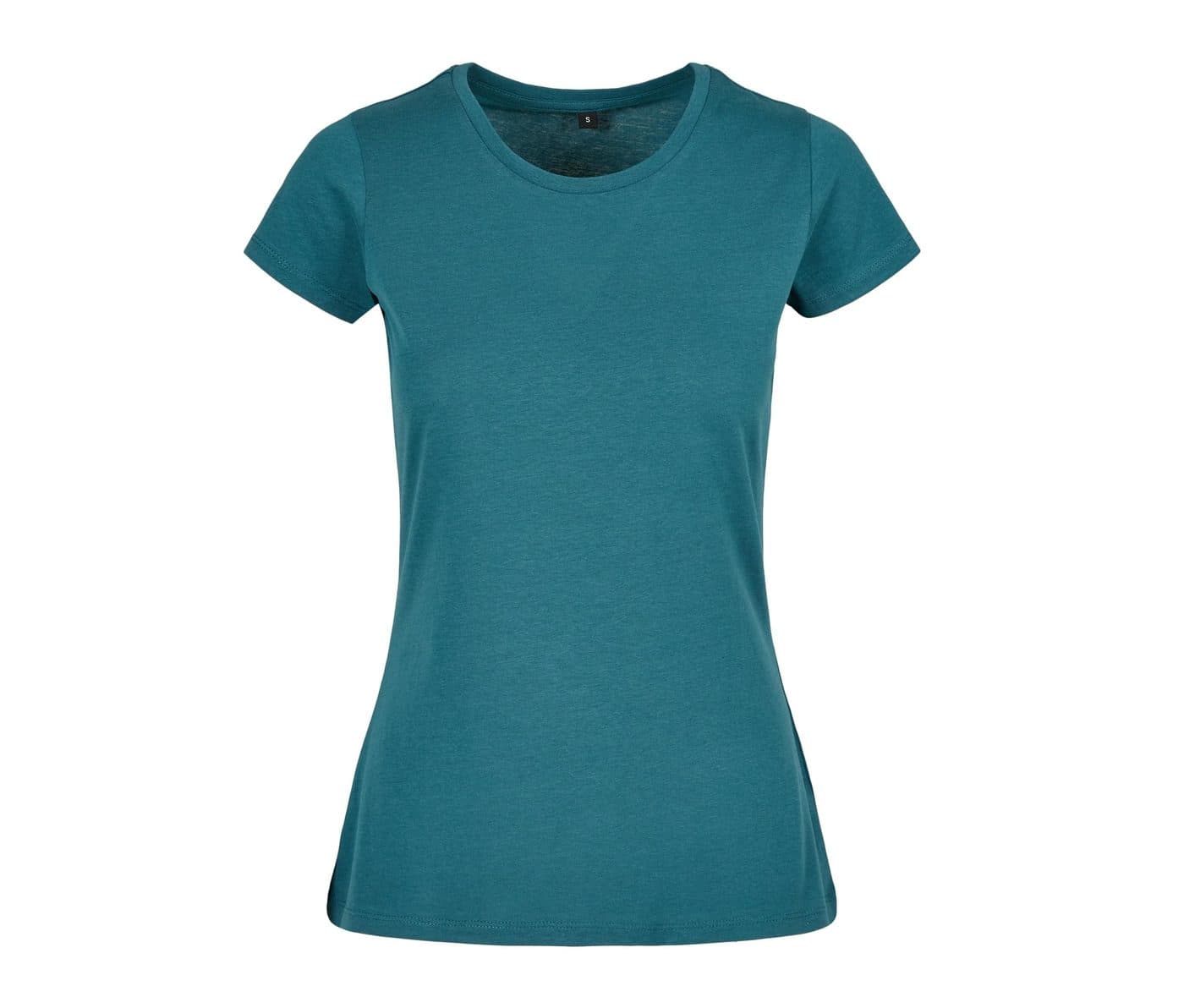 LADIES BASIC TEE coloris Bleu canard