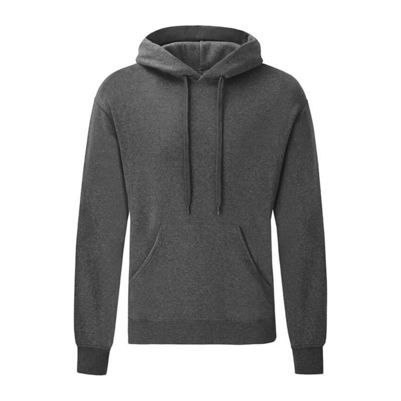 CLASSIC HOODED SWEAT coloris Gris chiné foncé