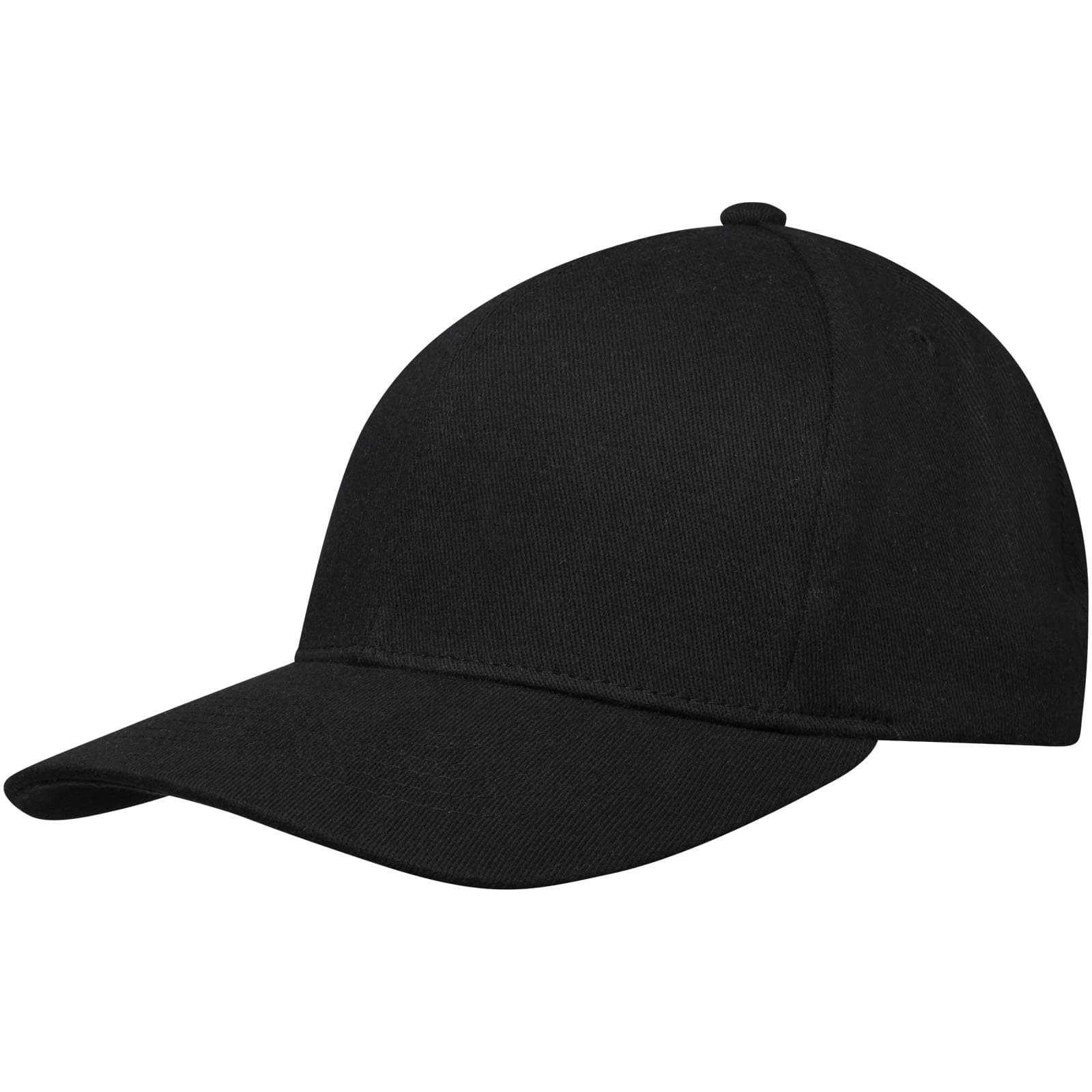 Casquette recyclée de 240 g/m² Opal Aware™ 6 panneaux coloris Noir