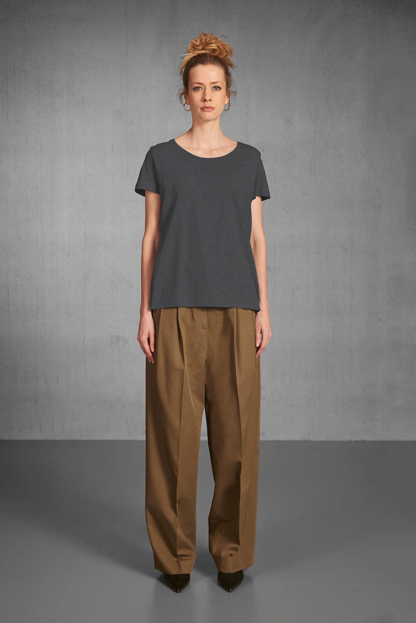 T-shirt Organic Inspire col rond Femme en situation