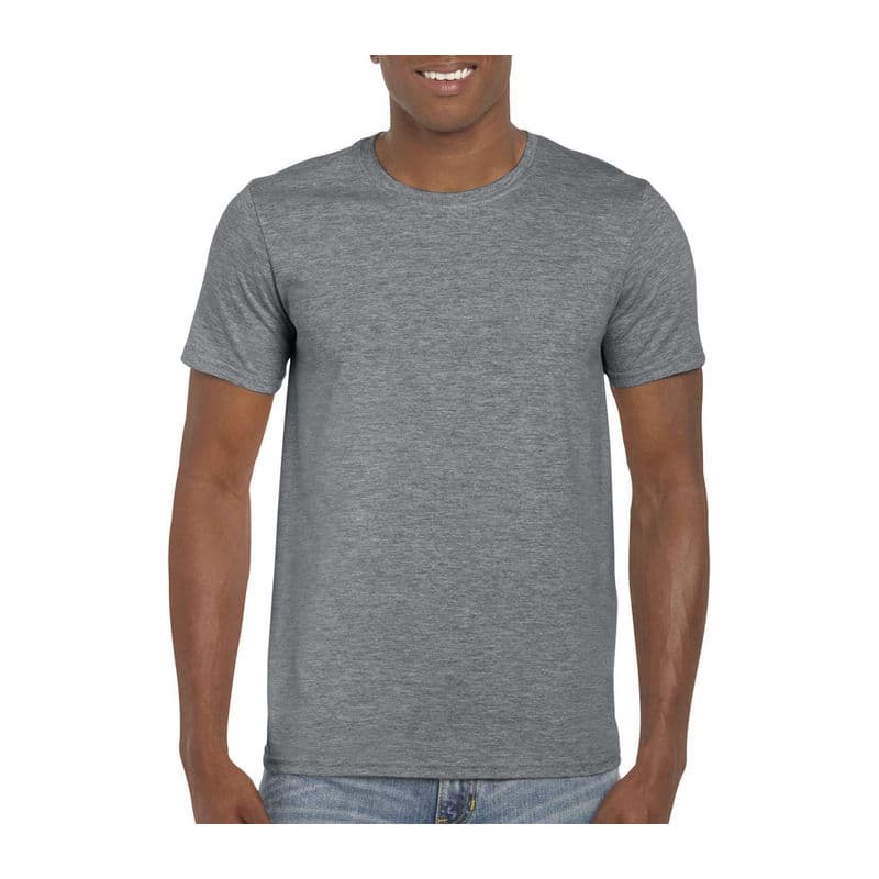 SOFTSTYLE® ADULT T-SHIRT coloris Graphite chiné