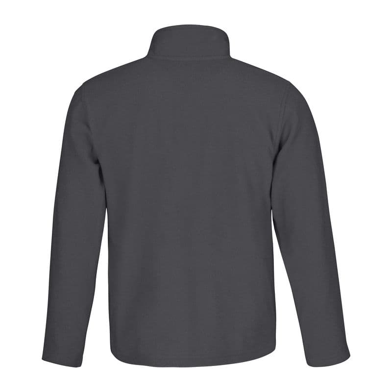 FULL ZIP MICRO-FLEECE MEN coloris Gris foncé