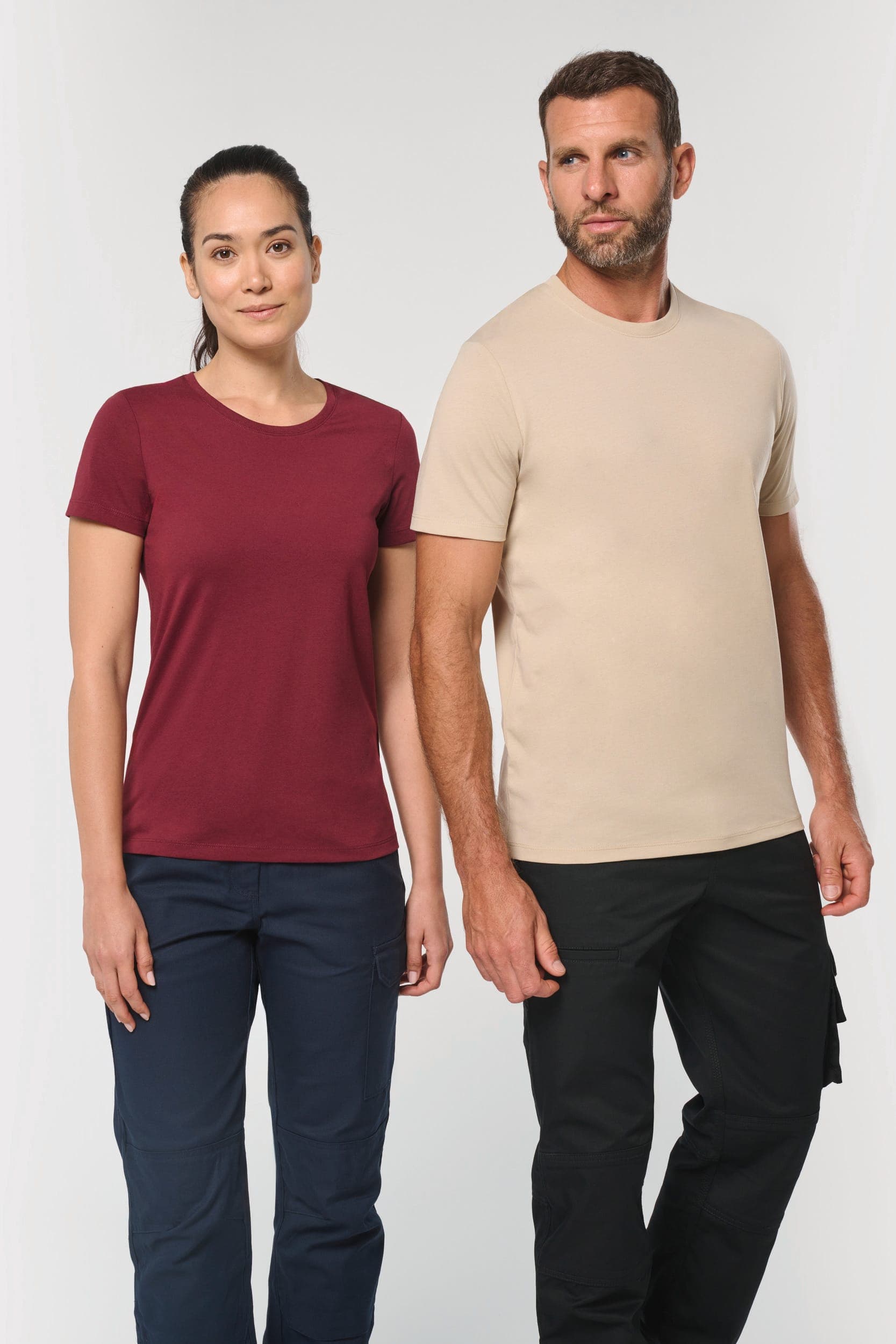 T-shirt à traitement antibactérien homme en situation