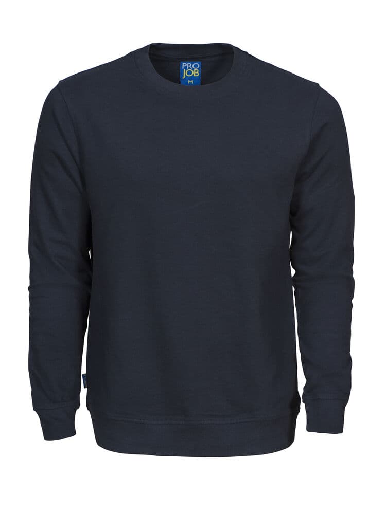 2124 SWEAT COL ROND coloris Marine