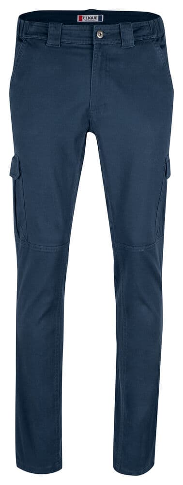 Clique Cargo Pocket Stretch Pants coloris Marine foncé