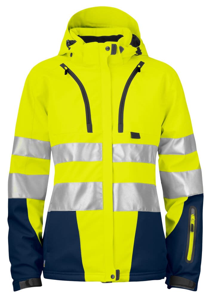 6424 SOFTSHELL SIGNALISATION DOUBLÉE EN ISO 20471 CLASSE 3 DAMES
