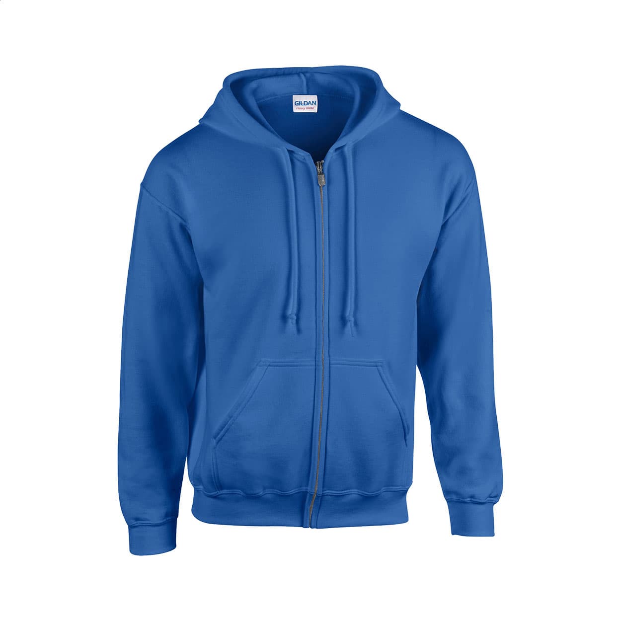 sweat à capuche zippé coloris Bleu