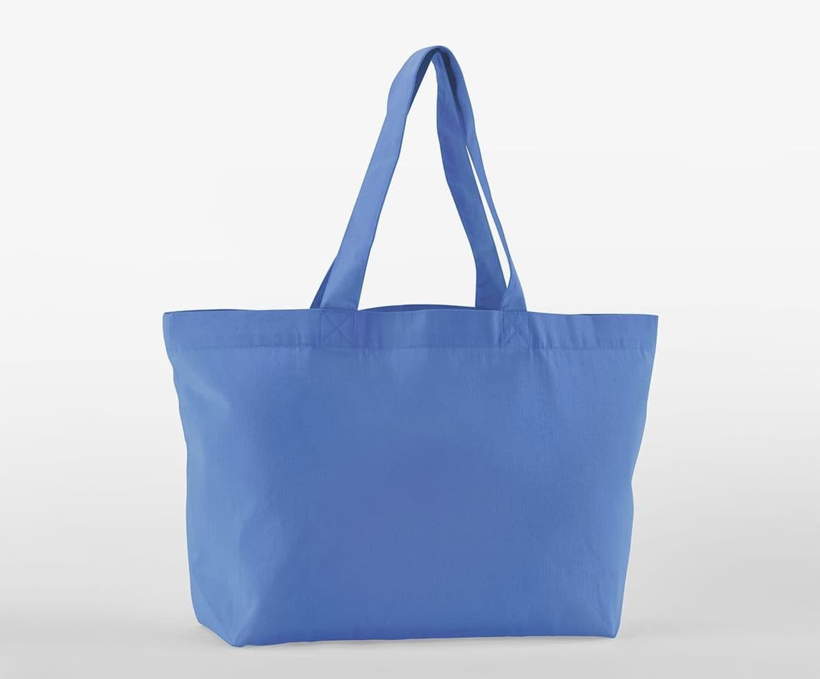 EARTHAWARE® ORGANIC TWILL SHOPPER coloris Bleu bleuet