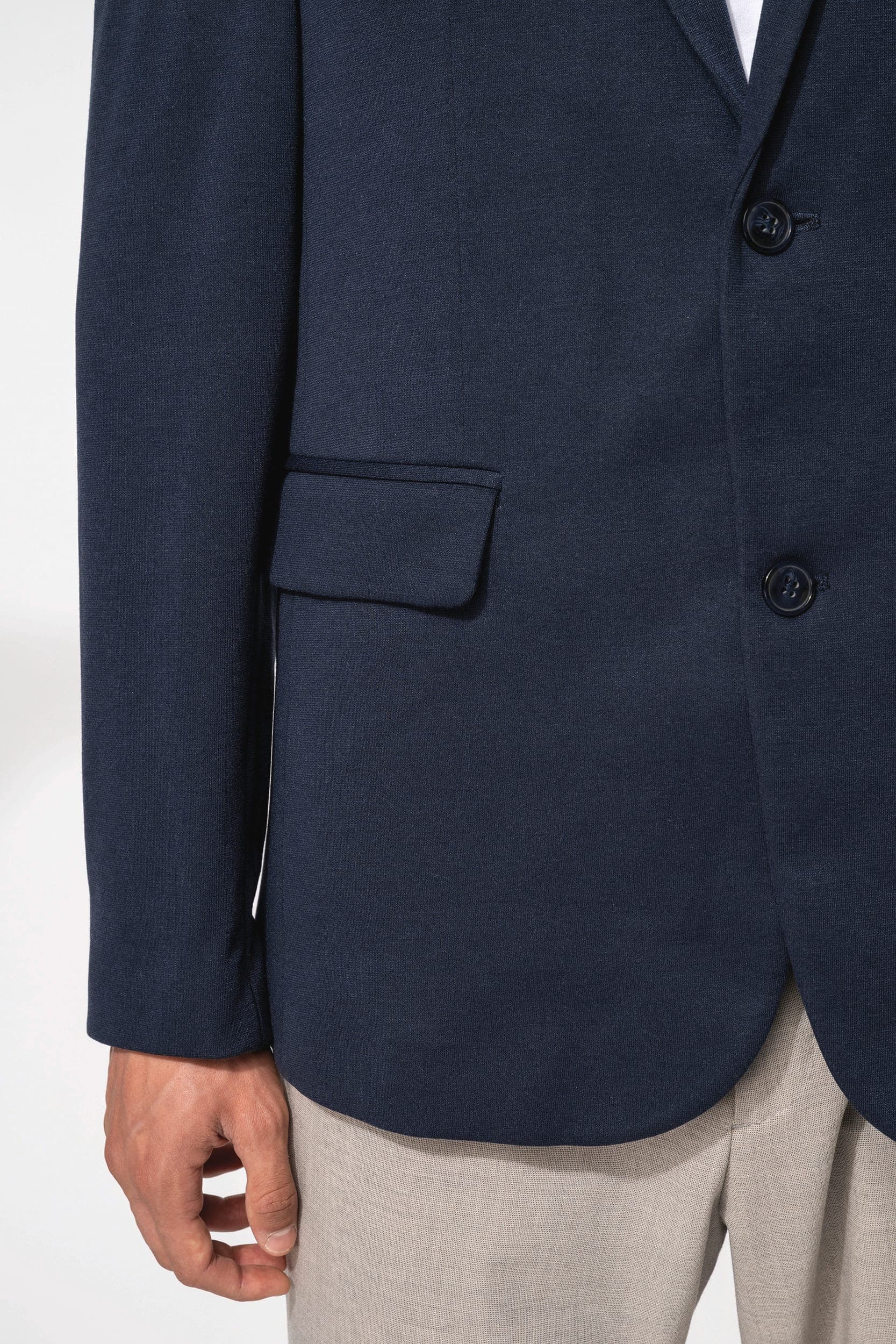 Veste maille homme en situation