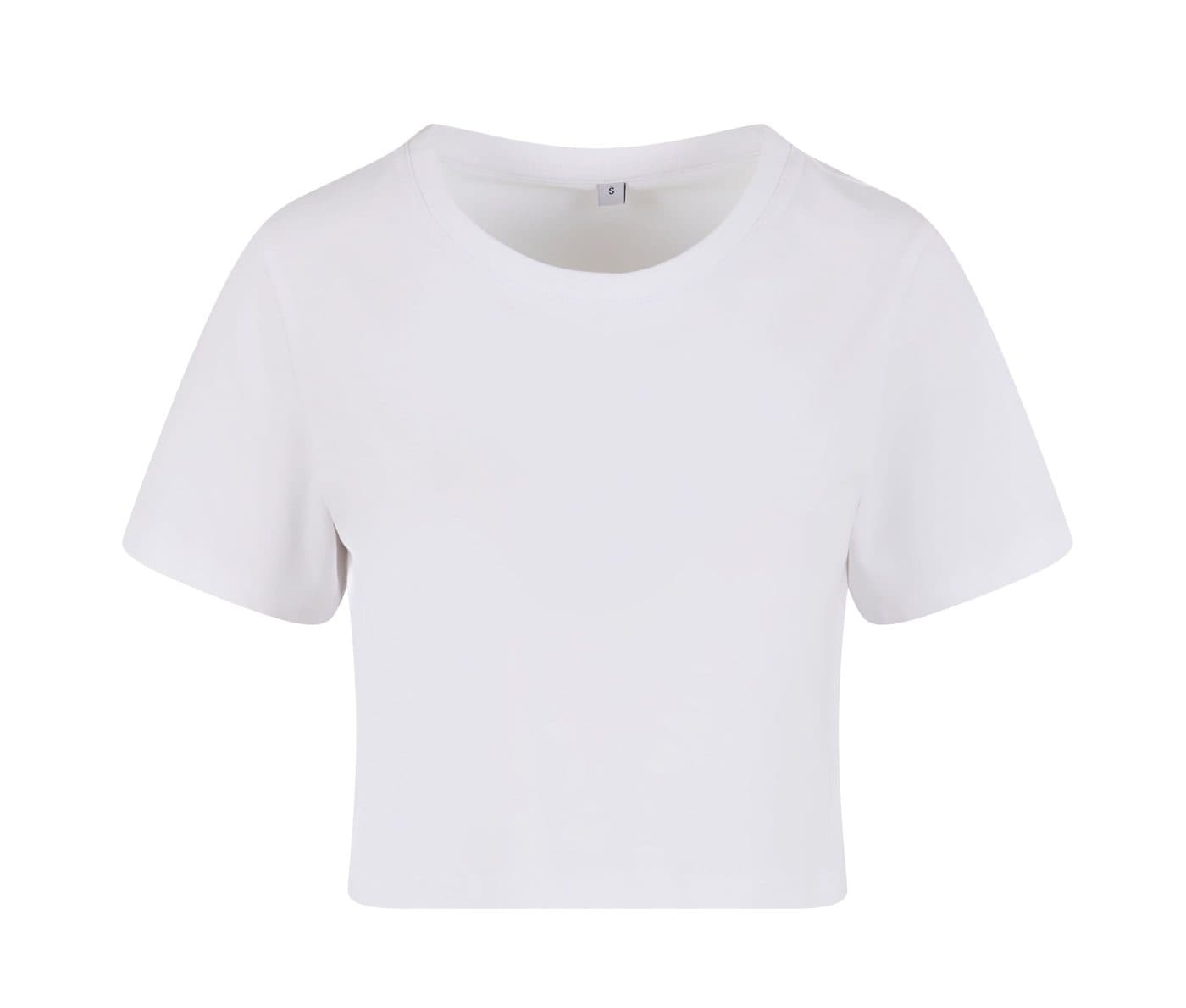 Ladies Cropped Tee coloris Blanc