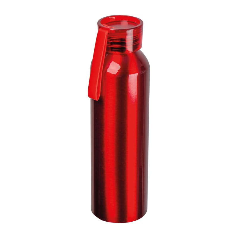 Bouteille en aluminium recyclé « Cork » coloris Rouge