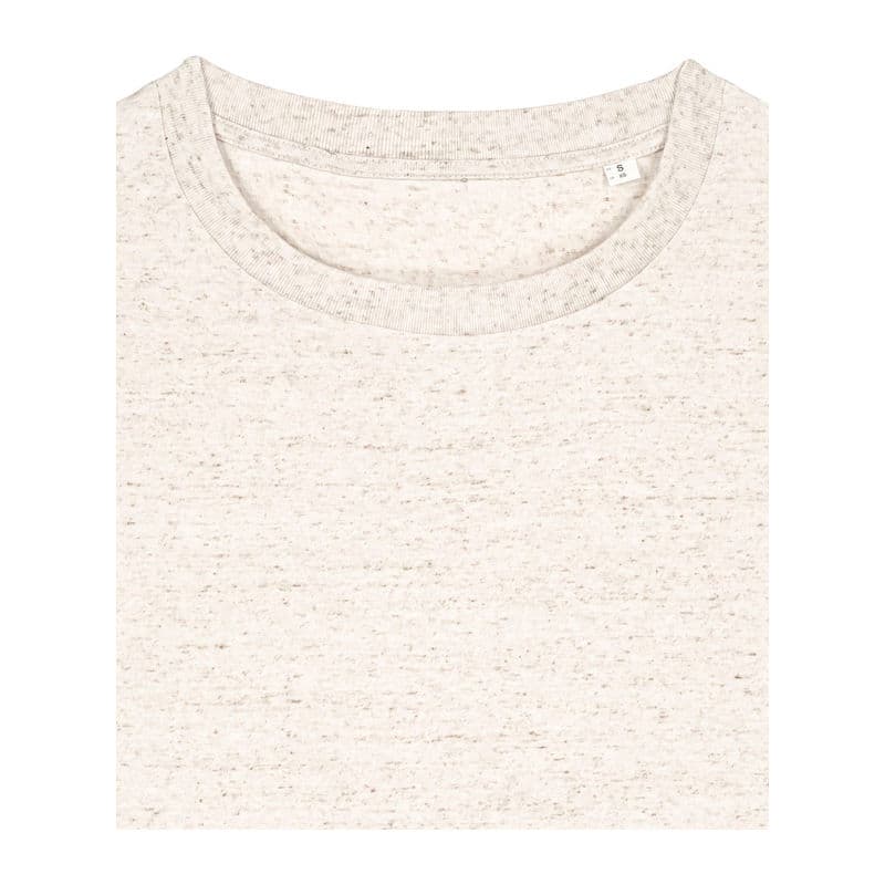Stella Muser women's t-shirt coloris Gris chiné Eco