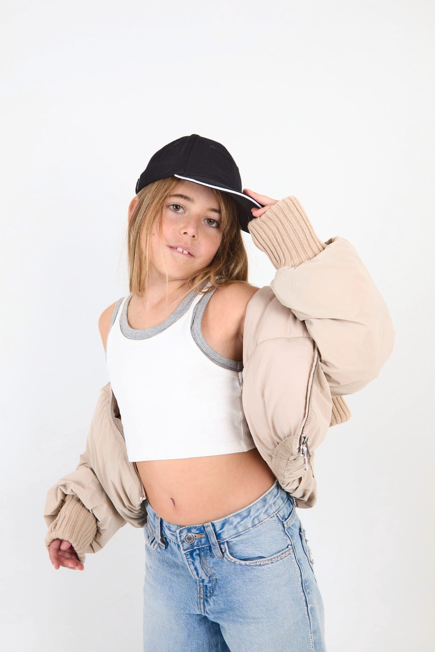 Orlando kids - Casquette 6 panneaux en situation