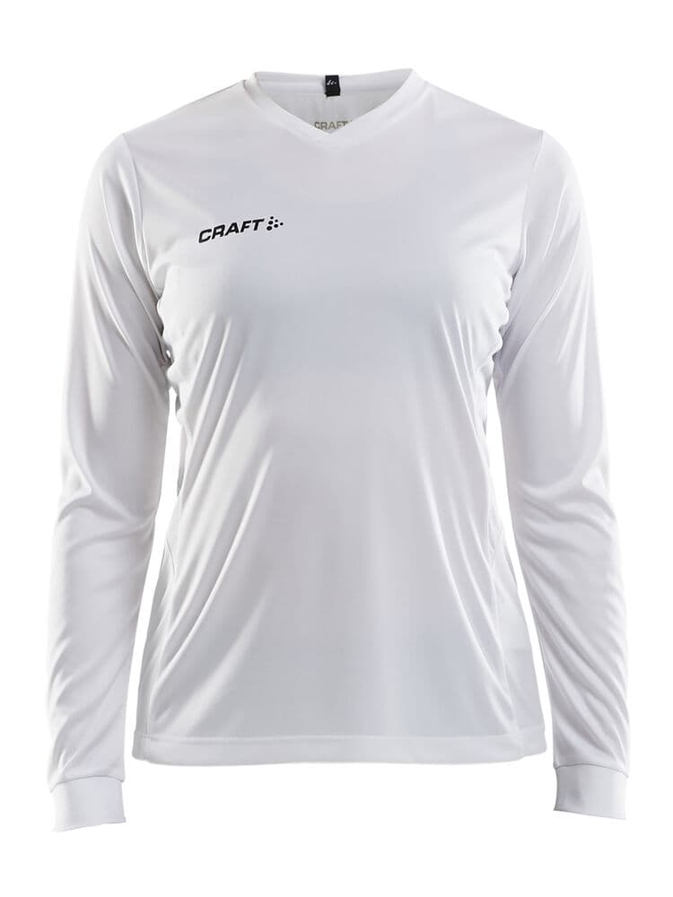 Craft Squad go jersey solid ls w coloris Blanc