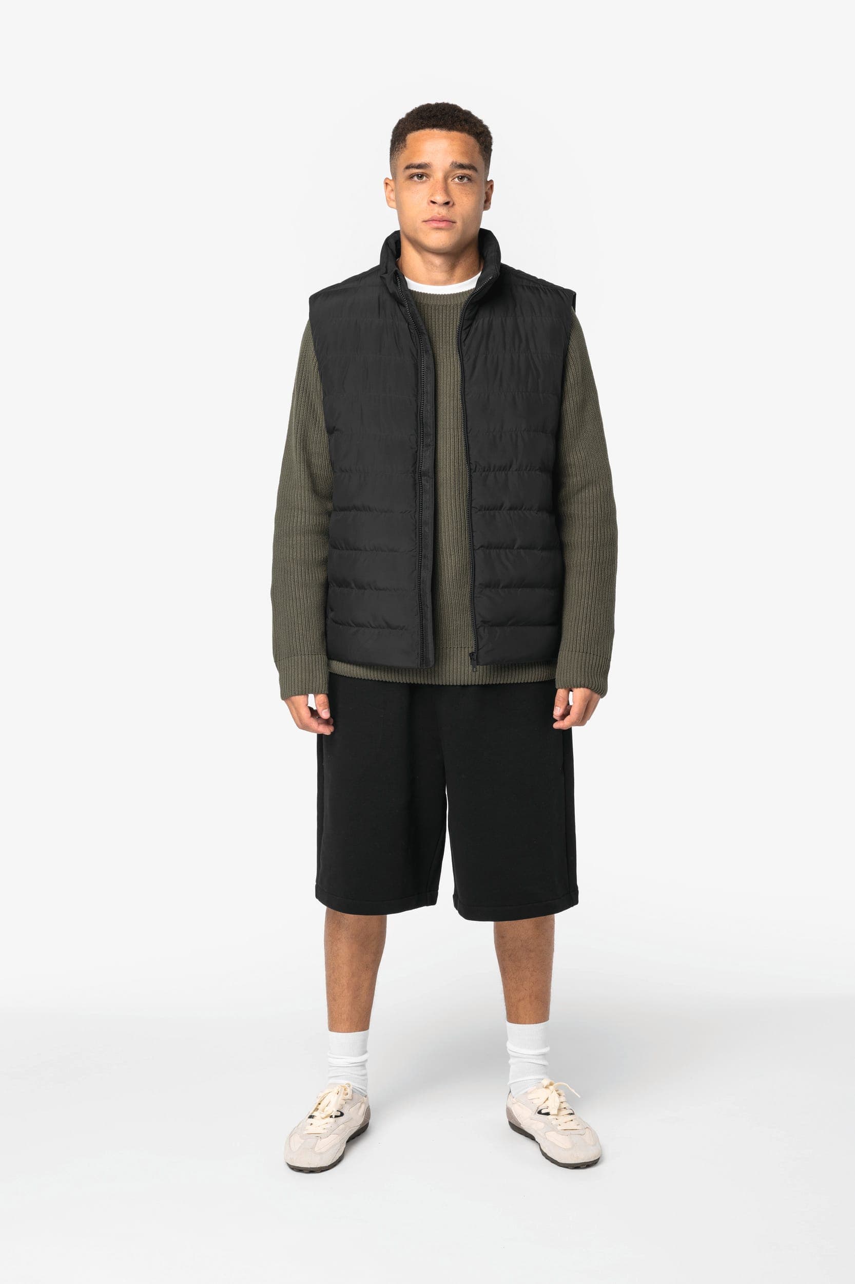 Bodywarmer écoresponsable matelassé homme en situation