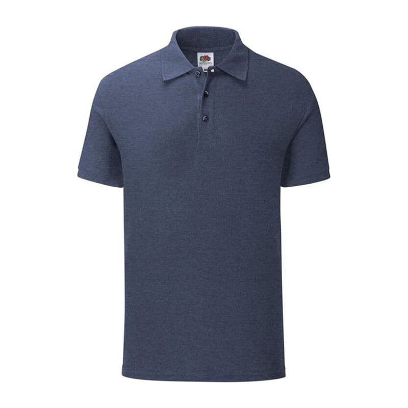 ICONIC POLO coloris Marine chiné