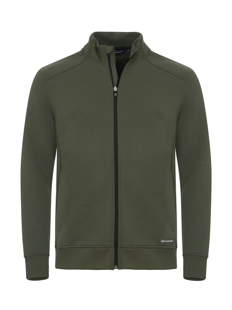 Cardigan zippé Cutter & Buck Pemberton homme coloris Vert lierre