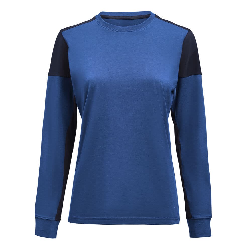 Prime T-Shirt Manches Longues Femmes coloris Cobalt / Marine