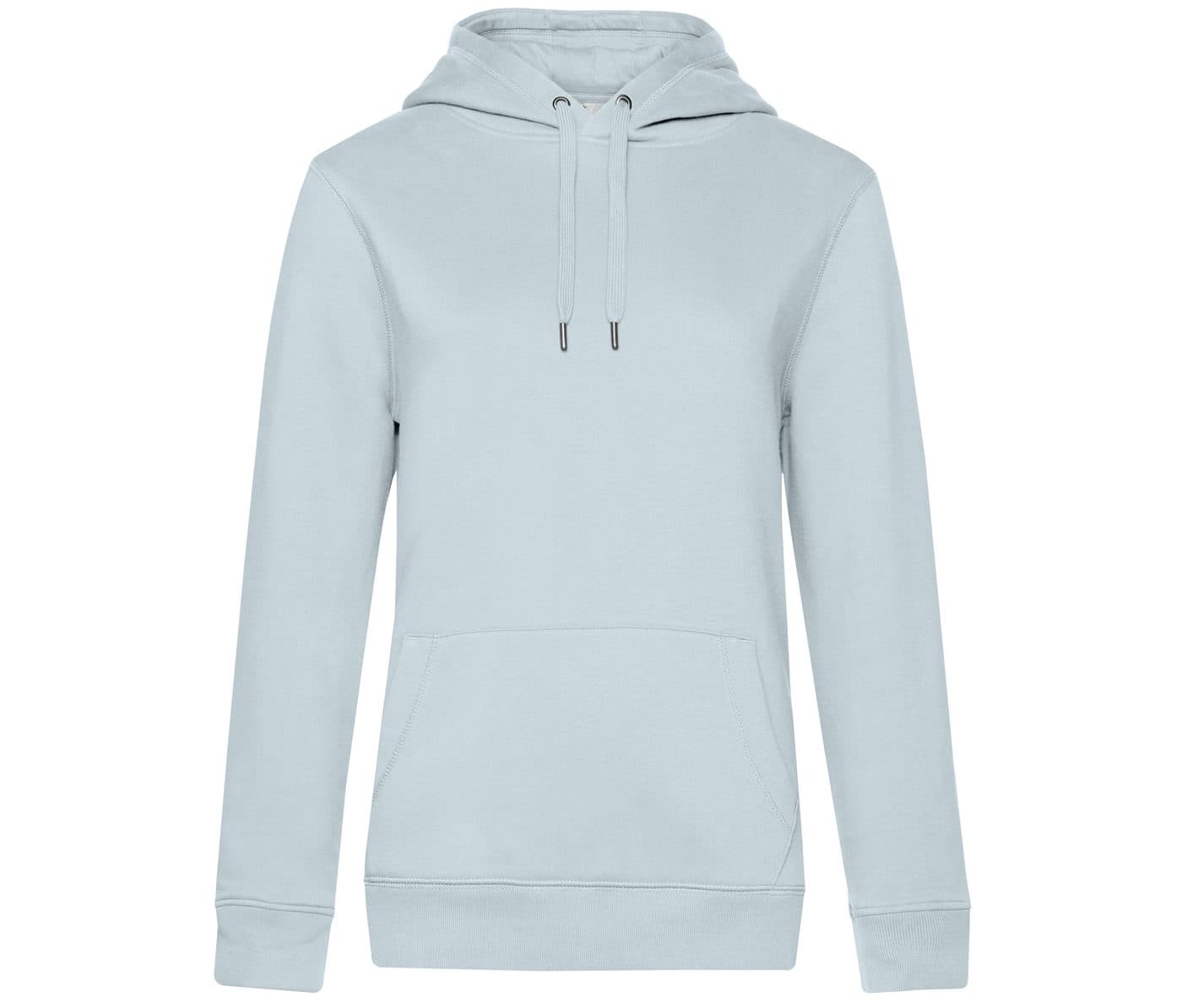B&C QUEEN HOODED coloris Bleu ciel pur