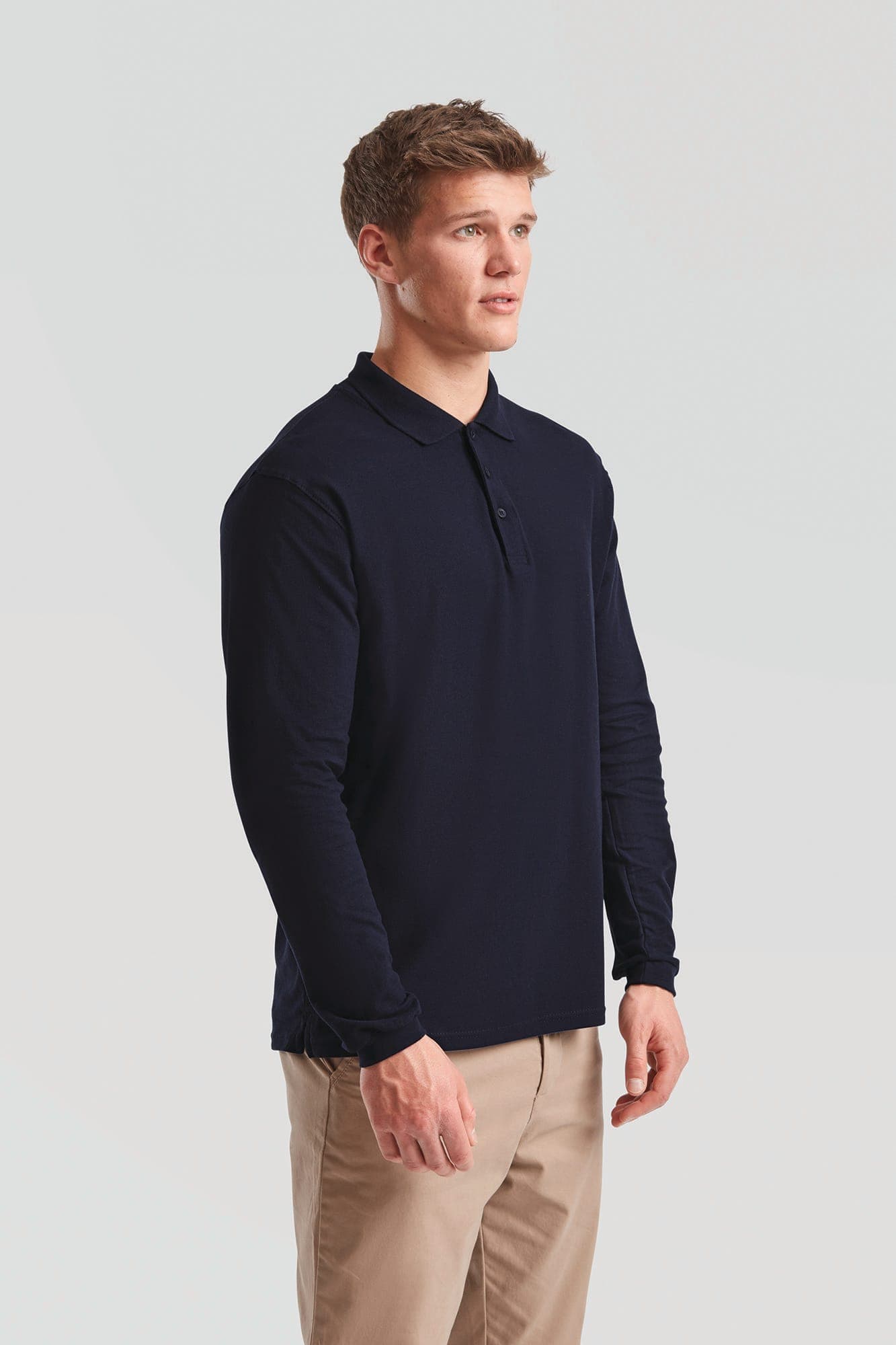 Polo manches longues Premium (63-310-0) en situation