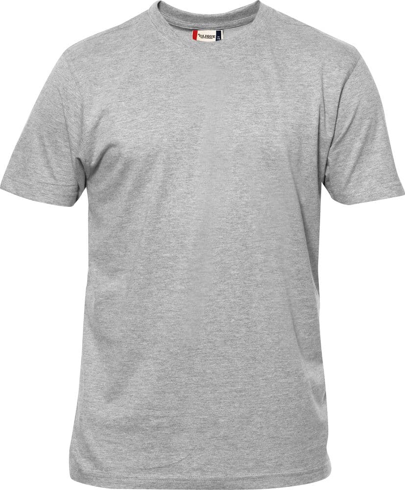 Clique Premium-T Mens coloris Gris chiné