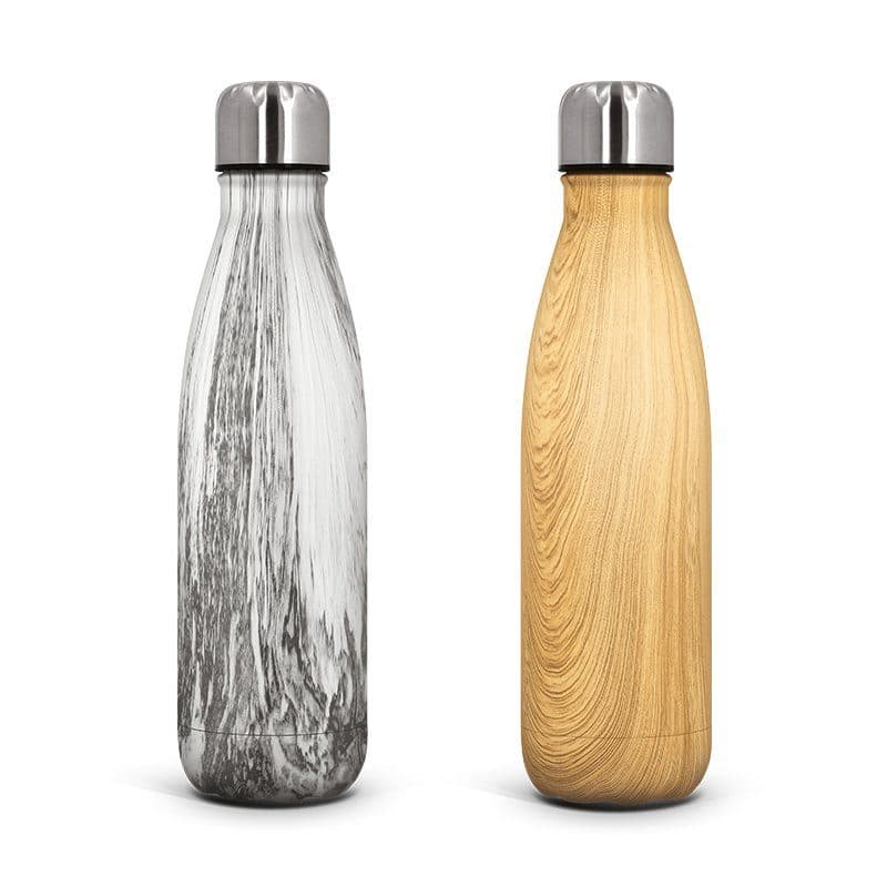 BOUTEILLE GOURDE 50 cl ISOTHERME DOUBLE-PAROI INOX en situation